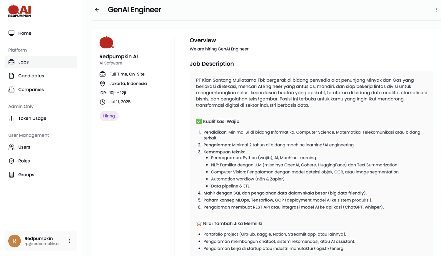 CV or Resume custom template